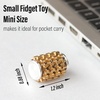 image:imageFREELOVE Chain Gear Little Ouchies Pain Fidget Spinner Mini Small Stim Spiky Grippie Metal Roller Stress Relief Massager Quiet Spin Fidget Toys for Adults 4Gears Silver4gears Stacking Silver