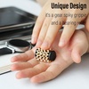 image:imageFREELOVE Chain Gear Little Ouchies Pain Fidget Spinner Mini Small Stim Spiky Grippie Metal Roller Stress Relief Massager Quiet Spin Fidget Toys for Adults 4Gears Silver4gears Stacking Black