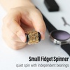 image:imageFREELOVE Chain Gear Little Ouchies Pain Fidget Spinner Mini Small Stim Spiky Grippie Metal Roller Stress Relief Massager Quiet Spin Fidget Toys for Adults 4Gears Silver3gears Stacking Black