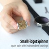 image:imageFREELOVE Chain Gear Little Ouchies Pain Fidget Spinner Mini Small Stim Spiky Grippie Metal Roller Stress Relief Massager Quiet Spin Fidget Toys for Adults 4Gears Silver3gears Stacking Silver