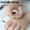 image:imageFREELOVE Chain Gear Little Ouchies Pain Fidget Spinner Mini Small Stim Spiky Grippie Metal Roller Stress Relief Massager Quiet Spin Fidget Toys for Adults 4Gears Silver4gears Stacking Silver