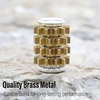 image:imageFREELOVE Chain Gear Little Ouchies Pain Fidget Spinner Mini Small Stim Spiky Grippie Metal Roller Stress Relief Massager Quiet Spin Fidget Toys for Adults 4Gears Silver4gears Stacking Silver