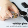 image:imageFREELOVE Chain Gear Little Ouchies Pain Fidget Spinner Mini Small Stim Spiky Grippie Metal Roller Stress Relief Massager Quiet Spin Fidget Toys for Adults 4Gears Silver3gears Stacking Rainbow