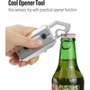 image:imageFREELOVE Fidget Knife Toys for Adults Metal Heavy Sturdy Finger Slider Gravity Slide Figette Block Inertia Flipping Pocket EDC for Men Teens Anxiety Fun Cool CarrotAluminum Opener Silver