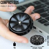 image:imageFREELOVE Flower Design Metal Fidget Spinners for Adults Premium Silent Bearing DIY Expand to Wind Chime Coin Desktop Spinning Top Ratchet Slider Toy Stainless Steel GoldBlack
