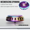 image:imageFREELOVE Flower Design Metal Fidget Spinners for Adults Premium Silent Bearing DIY Expand to Wind Chime Coin Desktop Spinning Top Ratchet Slider Toy Stainless Steel GoldRainbow
