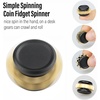 image:imageFREELOVE Gear Metal Fidget Spinner Toys for Adults Small Mini Tiny Pockget Figette Bike Chain Copper Brass Hands Gyro Quiet Silent Cool Cube for Anxiety Men Wheel 10 Gears Linkage BlackBrass1 Gear Black
