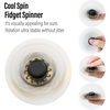 image:imageFREELOVE Gear Metal Fidget Spinner Toys for Adults Small Mini Tiny Pockget Figette Bike Chain Copper Brass Hands Gyro Quiet Silent Cool Cube for Anxiety Men Wheel 10 Gears Linkage BlackBrass4 Gears Linkage Black