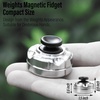 image:imageFREELOVE Magnetic Slider Levitation Fidget Spinner for Adults Heavy Duty Stainless Steel Metal Fidget Toys Small Mini Weights Design Silent Premium BearingStainless Steel