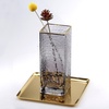 image:imageFREELOVE Metal Decorative Tray Catchall Trays for Candle Tools Napkin Holder Perfume Jewelry Organizer Makeup Trinket Dish Dresser Vanity Counter Coffee Table Decor Mirror Gold 8X8Mirror Gold