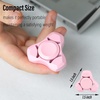 image:imageFREELOVE Metal Fidget Spinner Brass Heavy Long Spinning Toys Cool Silent Small Mini 2nd Fox Figette Spiner for Adults Men Anxiety Quiet Bearing Relief Brass1st Fox Ceramic Plated Pink