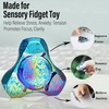 image:imageFREELOVE Metal Fidget Spinner Brass Heavy Long Spinning Toys Cool Silent Small Mini 2nd Fox Figette Spiner for Adults Men Anxiety Quiet Bearing Relief Brass1st Fox Titanium Alloy Acanthus Leaves