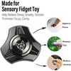 image:imageFREELOVE Metal Fidget Spinner Brass Heavy Long Spinning Toys Cool Silent Small Mini 2nd Fox Figette Spiner for Adults Men Anxiety Quiet Bearing Relief Brass4th Fox Stainless Steel Mirror Black