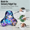 image:imageFREELOVE Metal Fidget Spinner Brass Heavy Long Spinning Toys Cool Silent Small Mini 2nd Fox Figette Spiner for Adults Men Anxiety Quiet Bearing Relief Brass1st Fox Titanium Alloy Splashed Ink