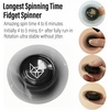 image:imageFREELOVE Metal Fidget Spinner Brass Heavy Long Spinning Toys Cool Silent Small Mini 2nd Fox Figette Spiner for Adults Men Anxiety Quiet Bearing Relief Brass1st Fox Stainless Steel Mirror Black