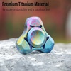 image:imageFREELOVE Metal Fidget Spinner Brass Heavy Long Spinning Toys Cool Silent Small Mini 2nd Fox Figette Spiner for Adults Men Anxiety Quiet Bearing Relief Brass1st Fox Titanium Alloy Acanthus Leaves