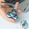 image:imageFREELOVE Metal Fidget Spinner Brass Heavy Long Spinning Toys Cool Silent Small Mini 2nd Fox Figette Spiner for Adults Men Anxiety Quiet Bearing Relief Brass1st Fox Titanium Alloy Acanthus Leaves