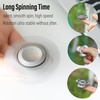 image:imageFREELOVE Metal Fidget Spinner Brass Heavy Long Spinning Toys Cool Silent Small Mini 2nd Fox Figette Spiner for Adults Men Anxiety Quiet Bearing Relief Brass1st Fox Titanium