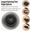 image:imageFREELOVE Metal Fidget Spinner for Adults Upgraded Fox Stainless Steel Fidget Toys High Spin Long Spinning Finger Gyro Small Mini Fidget Block Silent Bearings EDC for Men Anxiety Cool3rd Fox Stainless Steel Cnc Black