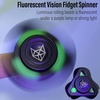 image:imageFREELOVE Metal Fidget Spinner for Adults Upgraded Fox Stainless Steel Fidget Toys High Spin Long Spinning Finger Gyro Small Mini Fidget Block Silent Bearings EDC for Men Anxiety Cool3rd Fox Stainless Steel Cnc Black
