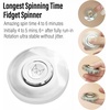 image:imageFREELOVE Metal Fidget Spinner for Adults Upgraded Fox Stainless Steel Fidget Toys High Spin Long Spinning Finger Gyro Small Mini Fidget Block Silent Bearings EDC for Men Anxiety Cool3rd Fox Stainless Steel Cnc Silver