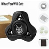 image:imageFREELOVE Metal Fidget Spinner for Adults Upgraded Fox Stainless Steel Fidget Toys High Spin Long Spinning Finger Gyro Small Mini Fidget Block Silent Bearings EDC for Men Anxiety CoolAluminum Alloy Black