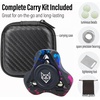 image:imageFREELOVE Metal Fidget Spinner for Adults Upgraded Fox Stainless Steel Fidget Toys High Spin Long Spinning Finger Gyro Small Mini Fidget Block Silent Bearings EDC for Men Anxiety CoolAluminum Alloy Galaxy