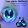 image:imageFREELOVE Metal Fidget Spinner for Adults Upgraded Fox Stainless Steel Fidget Toys High Spin Long Spinning Finger Gyro Small Mini Fidget Block Silent Bearings EDC for Men Anxiety Cool3rd Fox Stainless Steel Mirror Blue