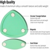 image:imageFREELOVE Metal Magnetic Fidget Toys Slider for Adults Pivot Sliding Magnet Clicker Compact Triangle Haptic Coin Quiet Operate for Stress Relief Anxiety Black SmallGen2Green