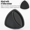 image:imageFREELOVE Metal Magnetic Fidget Toys Slider for Adults Pivot Sliding Magnet Clicker Compact Triangle Haptic Coin Quiet Operate for Stress Relief Anxiety Black SmallGen2Black