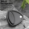 image:imageFREELOVE Metal Magnetic Fidget Toys Slider for Adults Pivot Sliding Magnet Clicker Compact Triangle Haptic Coin Quiet Operate for Stress Relief Anxiety Black SmallGen2Black