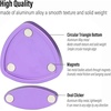 image:imageFREELOVE Metal Magnetic Fidget Toys Slider for Adults Pivot Sliding Magnet Clicker Compact Triangle Haptic Coin Quiet Operate for Stress Relief Anxiety Black SmallGen2Purple