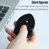 image:imageFREELOVE Metal Magnetic Fidget Toys Slider for Adults Pivot Sliding Magnet Clicker Compact Triangle Haptic Coin Quiet Operate for Stress Relief Anxiety Black SmallGen2Aluminum Alloy Black