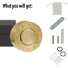 image:imageFREELOVE Metal Magnetic Paragraph Slider Fidget Spinner Toys for Adults Mini Small Magnet Fidget Ring Heavy Brass Haptic Block Premium Silent Bearing PunkBuddha