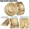 image:imageFREELOVE Metal Magnetic Paragraph Slider Fidget Spinner Toys for Adults Mini Small Magnet Fidget Ring Heavy Brass Haptic Block Premium Silent Bearing PunkPunk