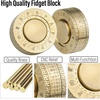 image:imageFREELOVE Metal Magnetic Paragraph Slider Fidget Spinner Toys for Adults Mini Small Magnet Fidget Ring Heavy Brass Haptic Block Premium Silent Bearing PunkBuddha