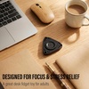 image:imageFREELOVE Rotary Metal Fidget Spinner for Adults Stainless Steel Heavy Spinning Toys Small Mini Hand Figette Silent Bearing Premium Long High Spin Fidget Toys Stainless Steel SilverStainless Steel Matte Black