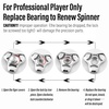 image:imageFreelove Premium R188 Stainless Steel Bearings 6 Packs Customized Replaceable Ball Bearing for Metal Fidget Spinner with Dustproof Sealed Cover Smooth Long Quiet Spinning1