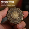 image:imageFreelove Viking Pirate amp Gossip Design Fidgets Spinners Copper Metal Spinner Fidget Toy Prime for Adults Premium Bearing for 46 Mins Autism Sensory ADHD Anxiety Stress Reduce Figet Spiner BrassBrass