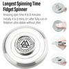 image:imageFreelove Viking Pirate amp Gossip Design Fidgets Spinners Copper Metal Spinner Fidget Toy Prime for Adults Premium Bearing for 46 Mins Autism Sensory ADHD Anxiety Stress Reduce Figet Spiner BrassViking Stainless Steel Silver