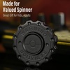image:imageFreelove Viking Pirate amp Gossip Design Fidgets Spinners Copper Metal Spinner Fidget Toy Prime for Adults Premium Bearing for 46 Mins Autism Sensory ADHD Anxiety Stress Reduce Figet Spiner BrassNucl Slider Stainless Steel Black