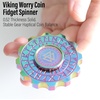 image:imageFreelove Viking Pirate amp Gossip Design Fidgets Spinners Copper Metal Spinner Fidget Toy Prime for Adults Premium Bearing for 46 Mins Autism Sensory ADHD Anxiety Stress Reduce Figet Spiner BrassStainless Steel Rainbow