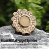 image:imageFreelove Viking Pirate amp Gossip Design Fidgets Spinners Copper Metal Spinner Fidget Toy Prime for Adults Premium Bearing for 46 Mins Autism Sensory ADHD Anxiety Stress Reduce Figet Spiner BrassBrass