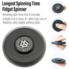 image:imageFreelove Viking Pirate amp Gossip Design Fidgets Spinners Copper Metal Spinner Fidget Toy Prime for Adults Premium Bearing for 46 Mins Autism Sensory ADHD Anxiety Stress Reduce Figet Spiner BrassStainless Steel Black