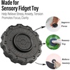 image:imageFreelove Viking Pirate amp Gossip Design Fidgets Spinners Copper Metal Spinner Fidget Toy Prime for Adults Premium Bearing for 46 Mins Autism Sensory ADHD Anxiety Stress Reduce Figet Spiner BrassNucl Slider Stainless Steel Black