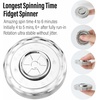 image:imageFreelove Viking Pirate amp Gossip Design Fidgets Spinners Copper Metal Spinner Fidget Toy Prime for Adults Premium Bearing for 46 Mins Autism Sensory ADHD Anxiety Stress Reduce Figet Spiner BrassNucl Slider Stainless Steel Silver