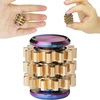 image:imageFREELOVE Chain Gear Little Ouchies Pain Fidget Spinner Mini Small Stim Spiky Grippie Metal Roller Stress Relief Massager Quiet Spin Fidget Toys for Adults 4Gears Silver3gears Stacking Rainbow