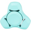 image:imageFREELOVE Metal Fidget Spinner Brass Heavy Long Spinning Toys Cool Silent Small Mini 2nd Fox Figette Spiner for Adults Men Anxiety Quiet Bearing Relief Brass1st Fox Ceramic Plated Blue