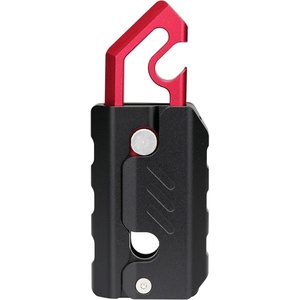 image:imageFREELOVE Fidget Knife Toys for Adults Metal Heavy Sturdy Finger Slider Gravity Slide Figette Block Inertia Flipping Pocket EDC for Men Teens Anxiety Fun Cool CarrotAluminum Opener BlackRed