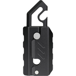 image:imageFREELOVE Fidget Knife Toys for Adults Metal Heavy Sturdy Finger Slider Gravity Slide Figette Block Inertia Flipping Pocket EDC for Men Teens Anxiety Fun Cool CarrotAluminum Opener Black